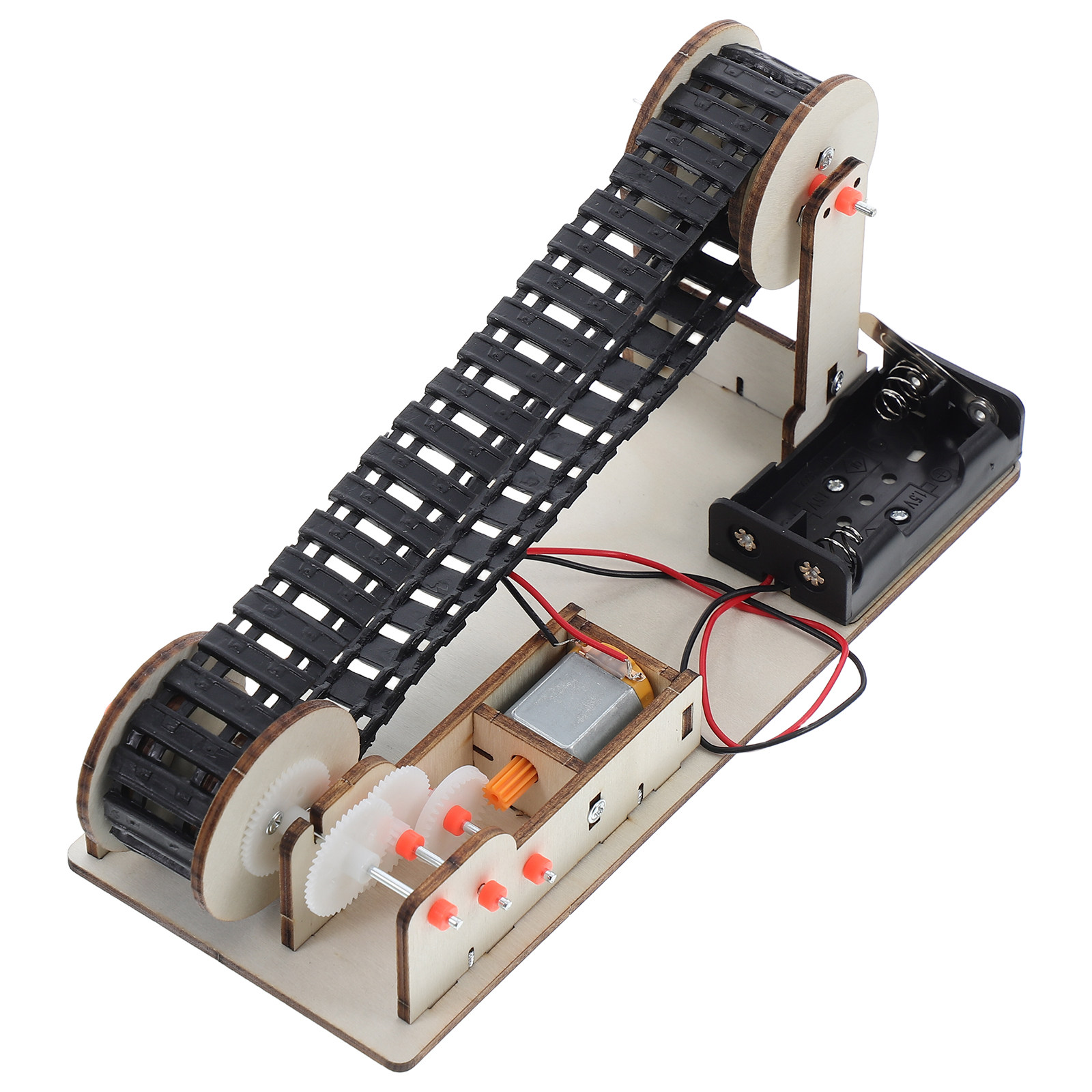 Science Project Kit - 1 Set Technisches Elektrisches Förderband-Bausatz Lernset