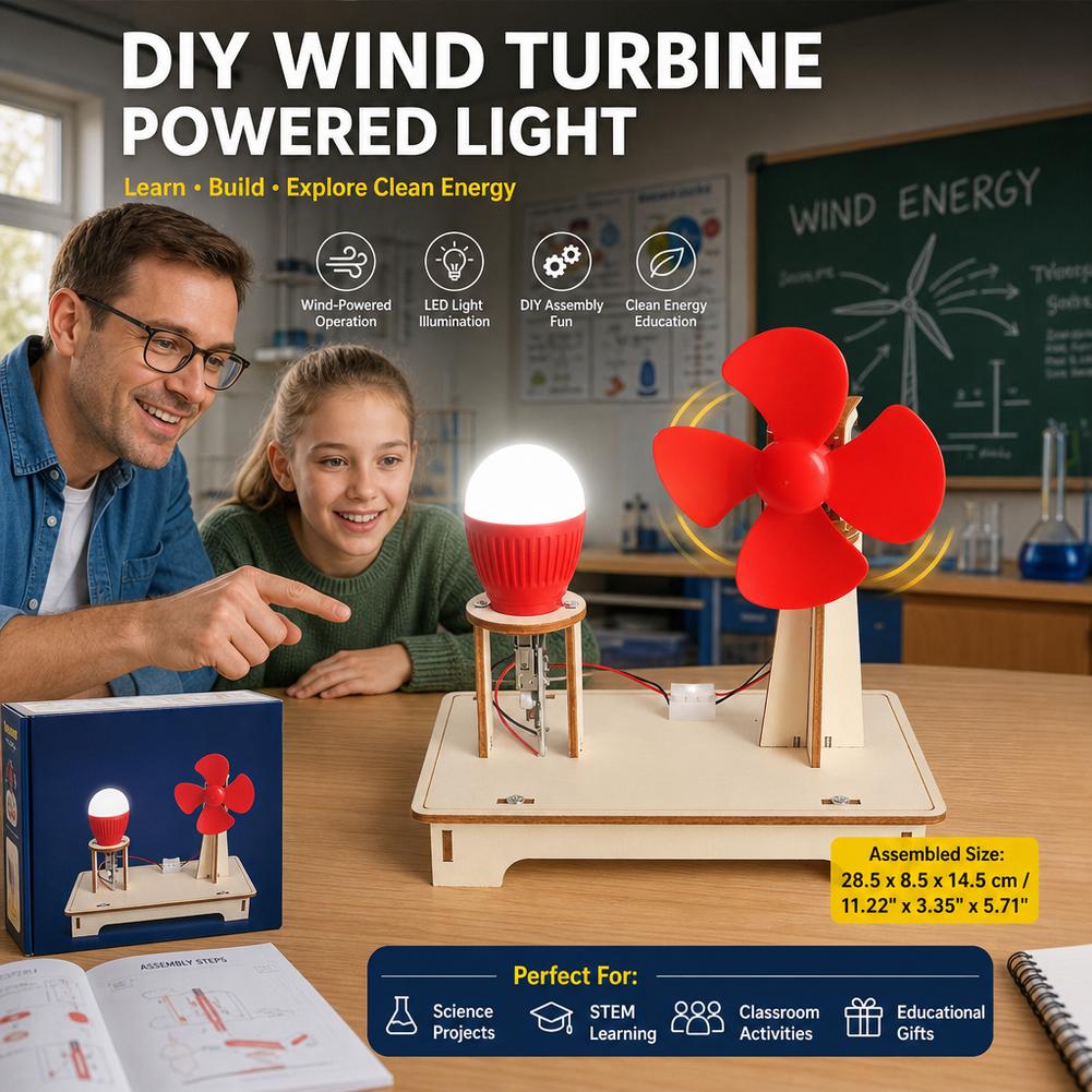 DIY Windkraft-Beleuchtungsmode – Science Kit Bewertung und Preis