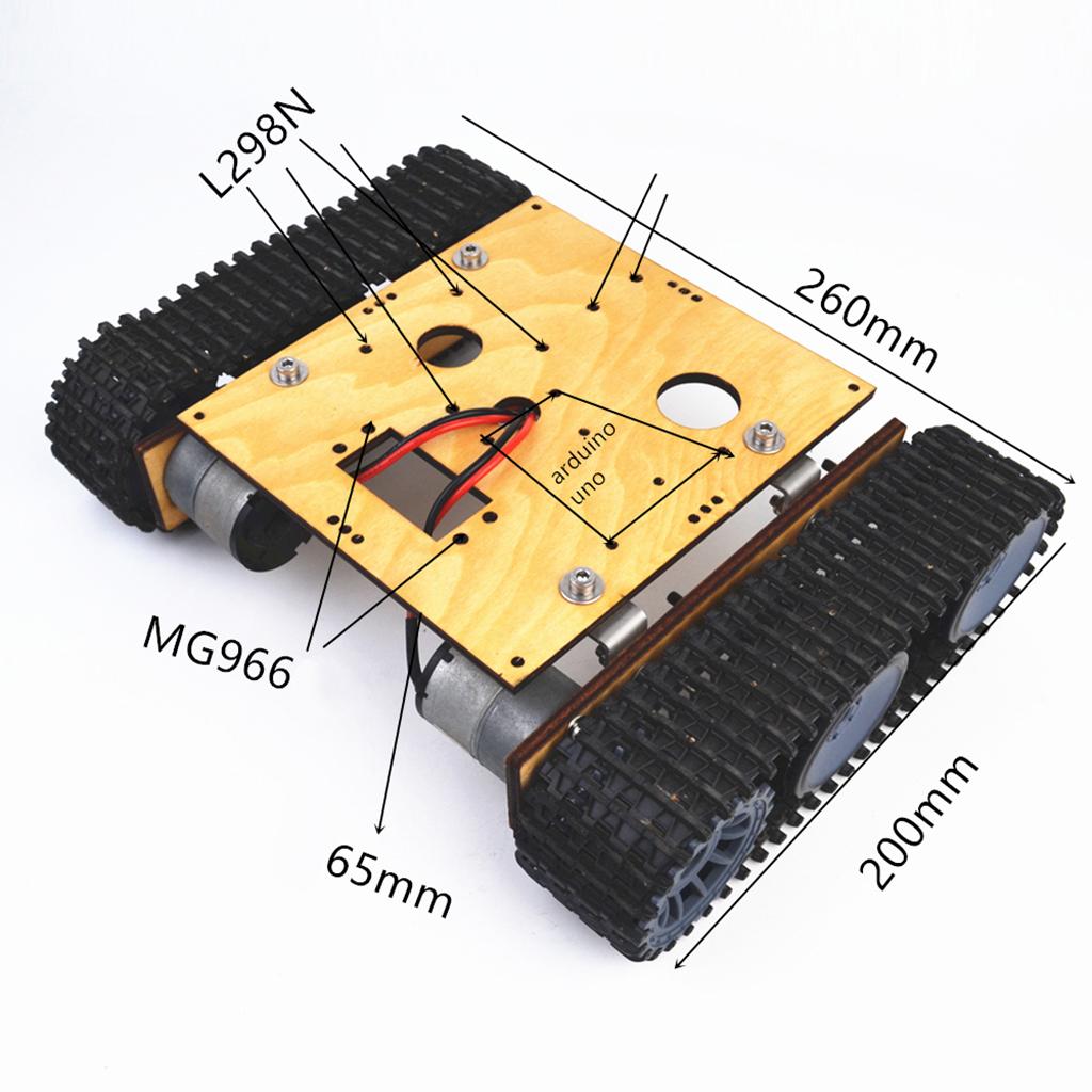 Roboter-Panzerfahrzeug-Chassis – Science Kit Bewertung und Preis